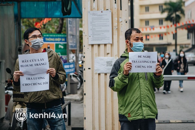  Ngày thứ 2, gần 50 y bác sĩ ở Hà Nội xuống đường cầu cứu vì bị khất lương 8 tháng: Chúng tôi đã đến đường cùng, không còn lựa chọn nào khác - Ảnh 8.
