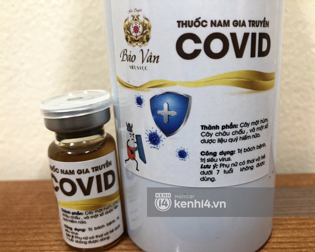 Phóng sự: “Choáng” với lời quảng cáo “thuốc chữa Covid-19 gia truyền 4 đời” ở Hà Nội có khả năng trị… siêu virus, uống 2 lần thoải mái bỏ khẩu trang - Ảnh 6.