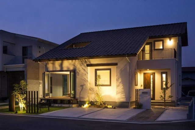 Ngôi nhà một tầng được thiết kế theo phong cách Nhật cực xinh dành cho vợ chồng trẻ - Ảnh 2.