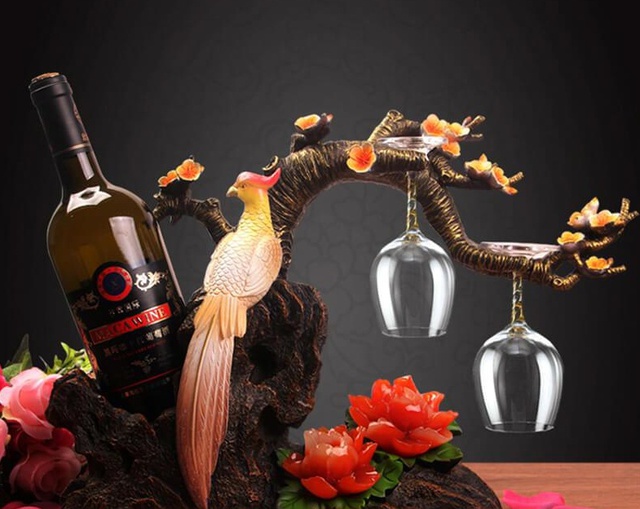 Chỉ từ 339K có ngay 6 mẫu kệ để rượu vang cực sang, Tết mua về bày biện hoặc đem biếu tặng đều ghi điểm - Ảnh 6. Chỉ từ 339K có ngay 6 mẫu kệ để rượu vang cực sang, Tết mua về bày biện hoặc đem biếu tặng đều ghi điểm - Ảnh 6.