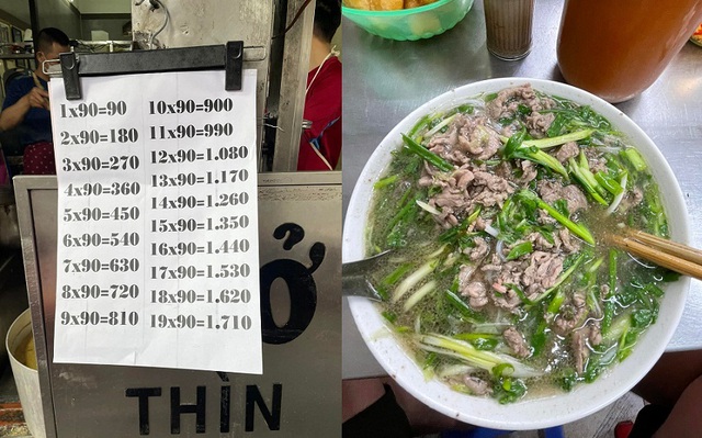 MXH dậy sóng vì quán phở nổi tiếng Hà Nội tăng giá lên 90.000 đồng/bát - Ảnh 1.