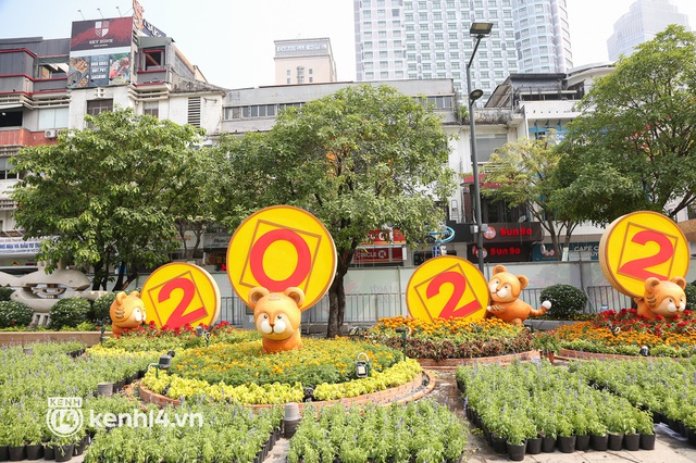 Ảnh: Cận cảnh những chú hổ đầy khí chất trên đường hoa Nguyễn Huệ Tết Nhâm Dần 2022 - Ảnh 20.