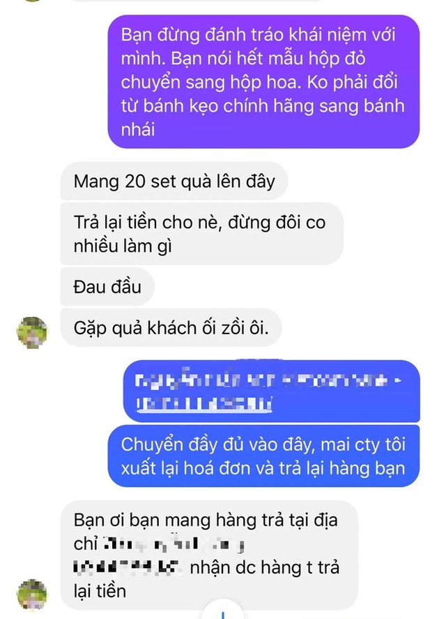 Chi 10 triệu mua phải bánh kẹo Tết fake, cô gái bức xúc khiếu nại thì bị chủ shop online mắng ngược: Tiền ít lại còn đòi hỏi! - Ảnh 13.