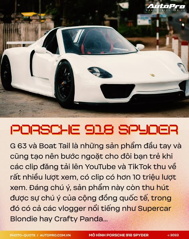 Đôi bạn 9X Tây Nguyên làm mô hình Porsche 918 Spyder được Supercar Blondie hâm mộ: ‘Sẽ chơi lớn để bạn bè quốc tế phải trầm trồ’ - Ảnh 2.