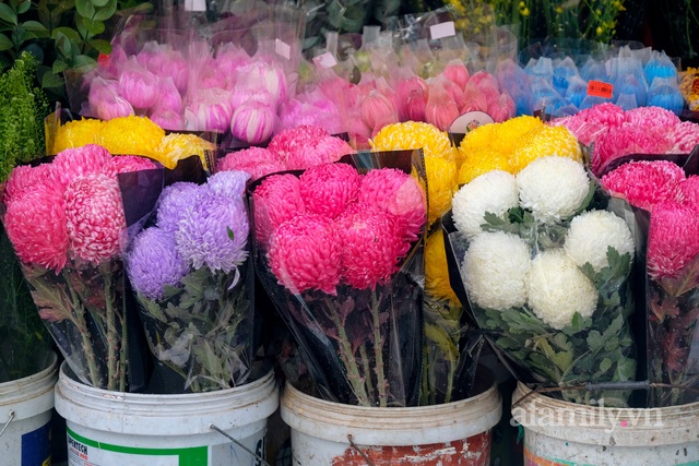 28 Tết cập nhật nhanh giá chợ hoa Quảng Bá: Tăng 20% so với ngày thường, mua nhanh 5 cành đào đông cắm đẹp nhà hết 2,2 triệu - Ảnh 25.