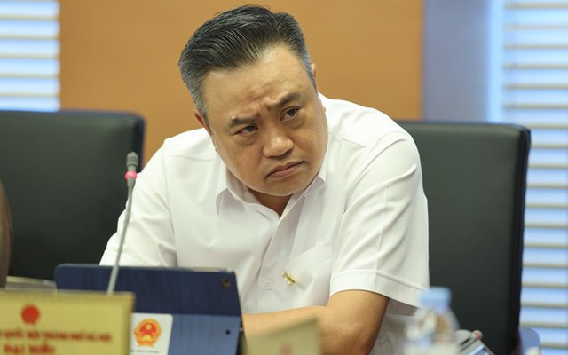 Đại biểu Trần Sỹ Thanh - Chủ tịch UBND TP Hà Nội. Ảnh Như Ý.