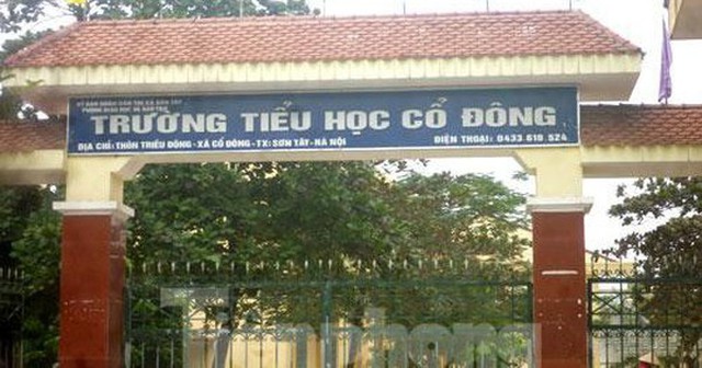 Trường Tiểu học Cổ Đông.