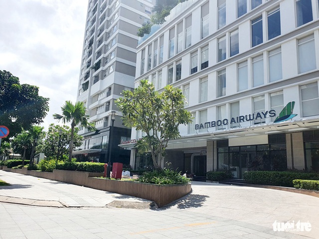 Bamboo Airways chuyển văn phòng về tòa nhà của Nova trên đường Hồng Hà (quận Phú Nhuận, TP.HCM) kể từ tháng 10-2022 - Ảnh: CÔNG TRUNG