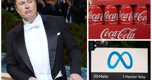Coca-Cola và Meta cũng nằm trong danh sách các thương hiệu dừng quảng cáo trên Twitter. Ảnh: Business Insider