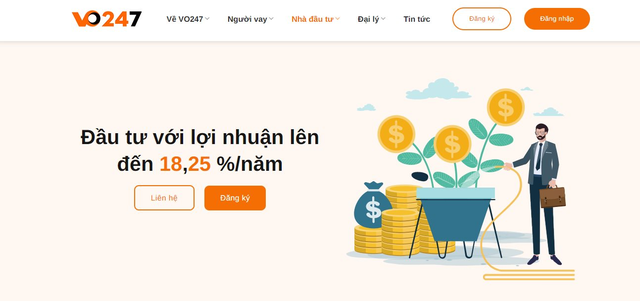 Mô hình cho vay ngang hàng: Tại sao Vo247 lại tạm ngừng cho phép nhà đầu tư rút tiền về? - Ảnh 3.