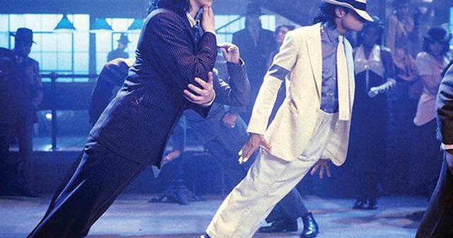 Michael Jackson và điệu nhảy nghiêng 45 độ bất chấp trọng lực. Ảnh: Internet.
