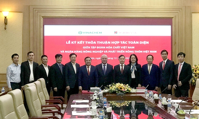 Tập đoàn hoá chất Việt Nam và Agribank ký hợp đồng hợp tác toàn diện - Ảnh 2.
