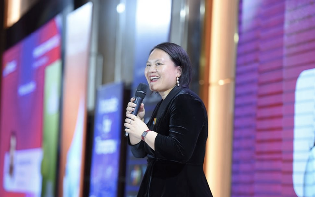 Bà Nguyễn Quỳnh Trâm, Tổng Giám đốc Microsoft Việt Nam.