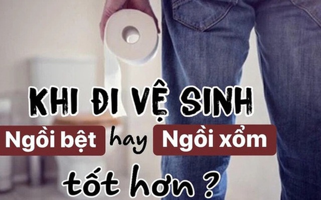 Khi đi vệ sinh, ngồi bệt hay ngồi xổm tốt hơn cho sức khỏe: Sai lầm 75% người đang mắc phải đang khiến bệnh trĩ, táo bón thường xuyên ghé thăm