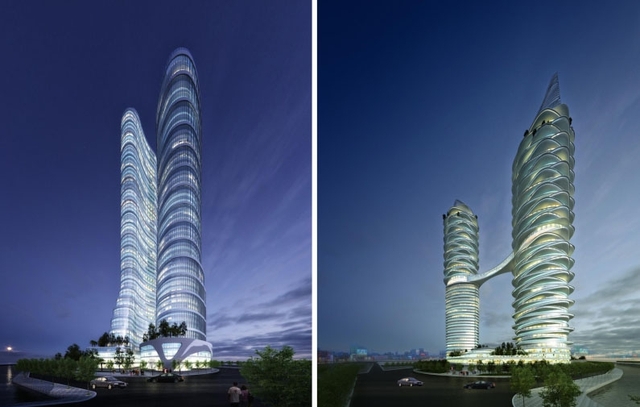 Ngoài Trung tâm hành chính 10.000 tỷ, Hải Phòng sắp có thêm tháp đôi 4.000 tỷ thay thế biểu tượng chợ Sắt - Ảnh 2.
