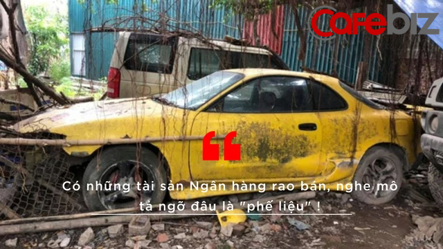 Ngân hàng rao bán tài sản để xử lý nợ đầu năm, từ tài sản như lô phế liệu đến những tài sản khó như quyền tài sản - Ảnh 1.