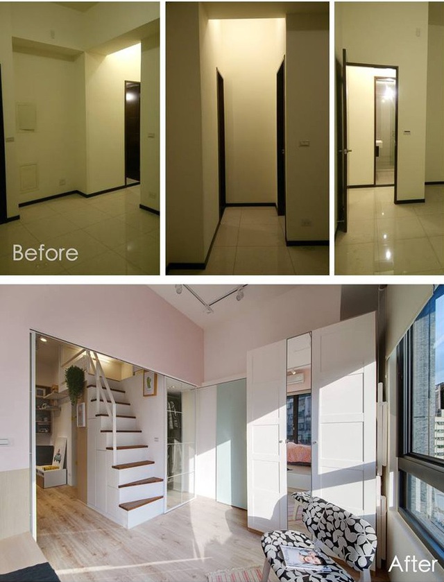 Căn hộ 48,5m² lột xác đẹp ngỡ ngàng trong năm mới nhờ chủ nhà thiết kế thêm gác lửng đầy phóng khoáng - Ảnh 1.