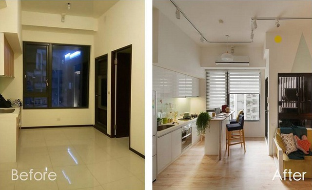 Căn hộ 48,5m² lột xác đẹp ngỡ ngàng trong năm mới nhờ chủ nhà thiết kế thêm gác lửng đầy phóng khoáng - Ảnh 2.