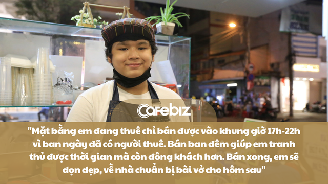Cậu bé 13 tuổi ở Sài Gòn khởi nghiệp quán trà sữa với 2 triệu đồng vốn, vay mượn 30 triệu, vừa làm trông xe, pha chế, phục vụ, dọn vệ sinh - Ảnh 2.