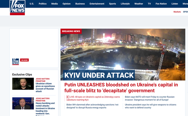  [NÓNG] CNN, Fox News: Kiev đang bị tấn công! Nhiều tiếng nổ lớn ngay trung tâm thủ đô - Ảnh 1.