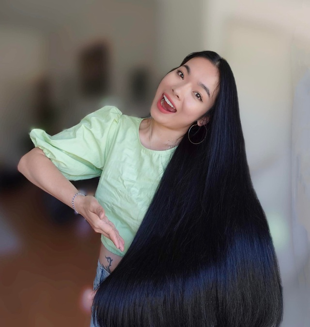 “Công chúa tóc mây” phiên bản Việt sở hữu mái tóc 100cm, khoe ảnh 10 năm trước gây bất ngờ - Ảnh 5.