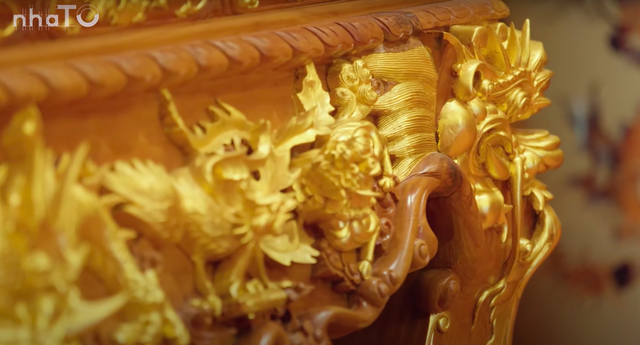 Ngỡ ngàng trước biệt thự 100% gỗ gõ đỏ châu Phi độc nhất Việt Nam: Trần gỗ, tường gỗ, sàn gỗ, đến cánh cửa nhà vệ sinh cũng là gỗ chạm khắc - Ảnh 32.