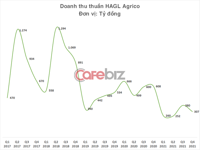 HAGL Agrico lỗ hơn 1.100 tỷ đồng năm 2021, lỗ lũy kế hơn 3.400 tỷ đồng - Ảnh 1.