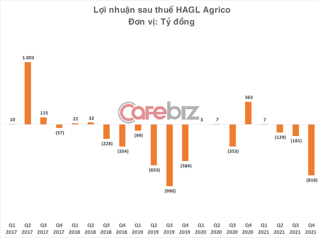HAGL Agrico lỗ hơn 1.100 tỷ đồng năm 2021, lỗ lũy kế hơn 3.400 tỷ đồng - Ảnh 2.