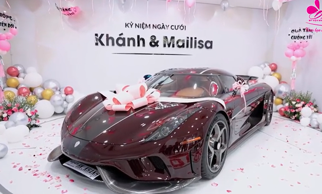 Nữ đại gia thẩm mỹ viện tặng chồng siêu xe hơn 200 tỷ nhân kỷ niệm ngày cưới khiến nhiều người ngưỡng mộ - Ảnh 2.