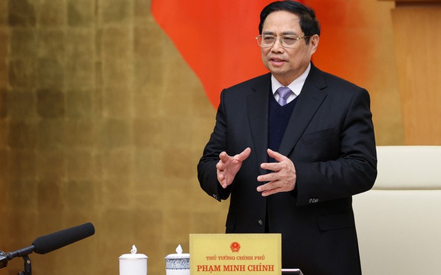 Thủ tướng Phạm Minh Chính khẳng định, chúng ta đã đạt mục tiêu đã đề ra trong việc tổ chức Tết Nguyên đán an ninh, an toàn, an dân. Ảnh: VGP/Nhật Bắc.