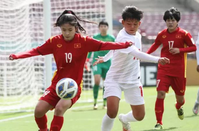  Tuyển Việt Nam thắng Đài Loan 2-1, lần đầu giành suất dự World Cup bóng đá nữ  - Ảnh 1.
