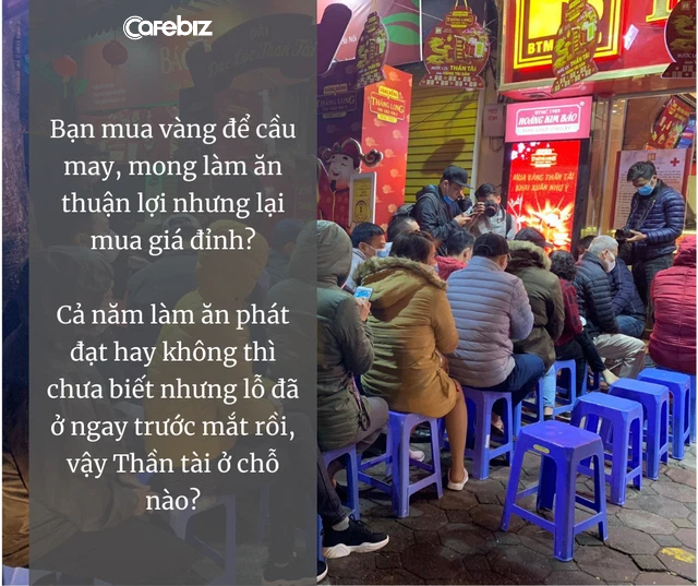 Tôi bán vàng chốt lời ngày vía Thần tài - Ảnh 1.