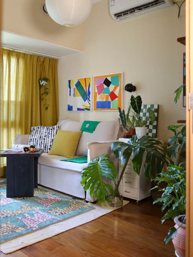 Không gian sống đáng ghen tị trong căn hộ 88m² đầy màu sắc của cặp vợ chồng trẻ với 40 chậu cây xanh và 1 chú cún - Ảnh 22.