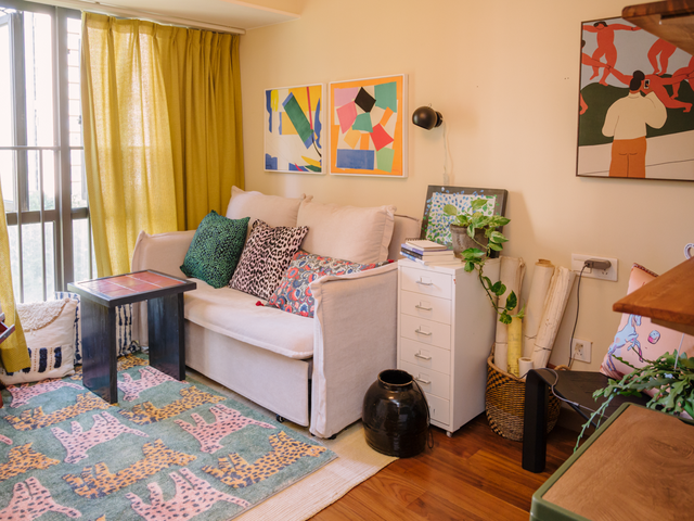 Không gian sống đáng ghen tị trong căn hộ 88m² đầy màu sắc của cặp vợ chồng trẻ với 40 chậu cây xanh và 1 chú cún - Ảnh 23.