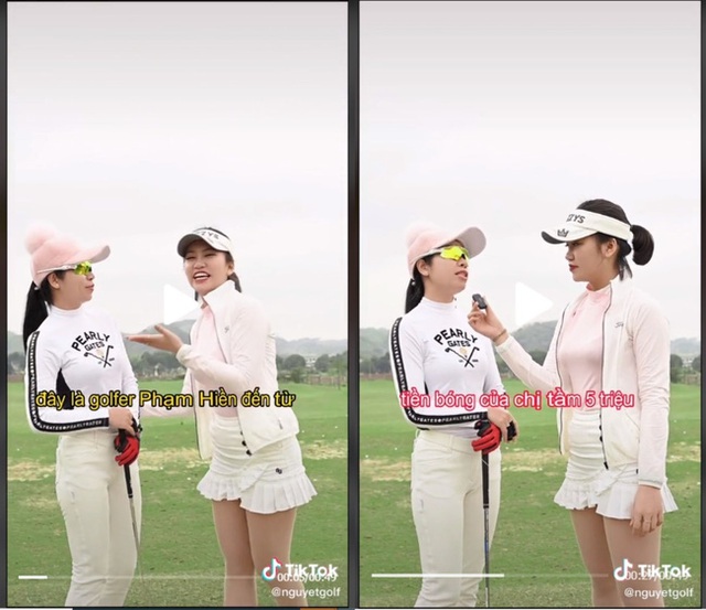 Hai cô gái tiết lộ đầu tư cả trăm triệu sau 3 tháng chơi Golf, tốn kém nhất là quần áo vì mỗi ngày lên sân là một bộ không đụng hàng - Ảnh 2. Hai cô gái tiết lộ đầu tư cả trăm triệu sau 3 tháng chơi Golf, tốn kém nhất là quần áo vì mỗi ngày lên sân là một bộ không đụng hàng - Ảnh 2.