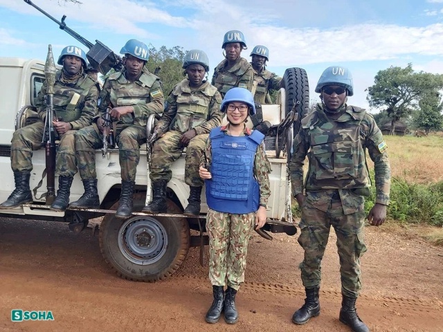  Làm nhiệm vụ đặc biệt ở châu Phi, cô gái Việt khiến quân đội nước bạn nể sau một thử thách - Ảnh 1.