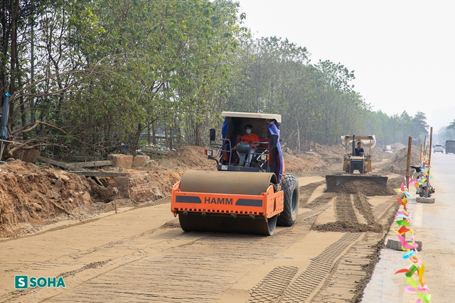  Cận cảnh Đại lộ khủng nhất Thủ đô được mở rộng, chống ngập - 3km tốn 163 tỷ đồng - Ảnh 6.