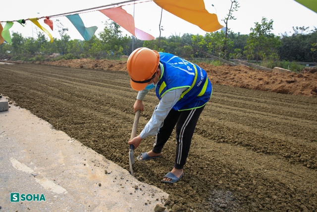  Cận cảnh Đại lộ khủng nhất Thủ đô được mở rộng, chống ngập - 3km tốn 163 tỷ đồng - Ảnh 7.