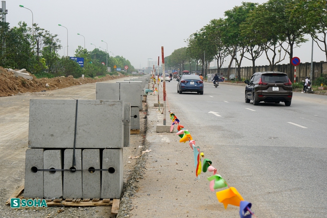   Close-up of the largest avenue in the capital is widened, anti-flood - 3km costs 163 billion - Photo 8.