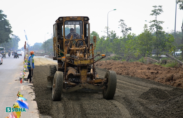  Cận cảnh Đại lộ khủng nhất Thủ đô được mở rộng, chống ngập - 3km tốn 163 tỷ đồng - Ảnh 9.