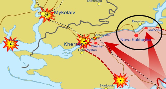 NÓNG: Quân Nga chính thức làm chủ TP Kherson ở Ukraine sau màn mưa hỏa lực dữ dội - Ảnh 1.