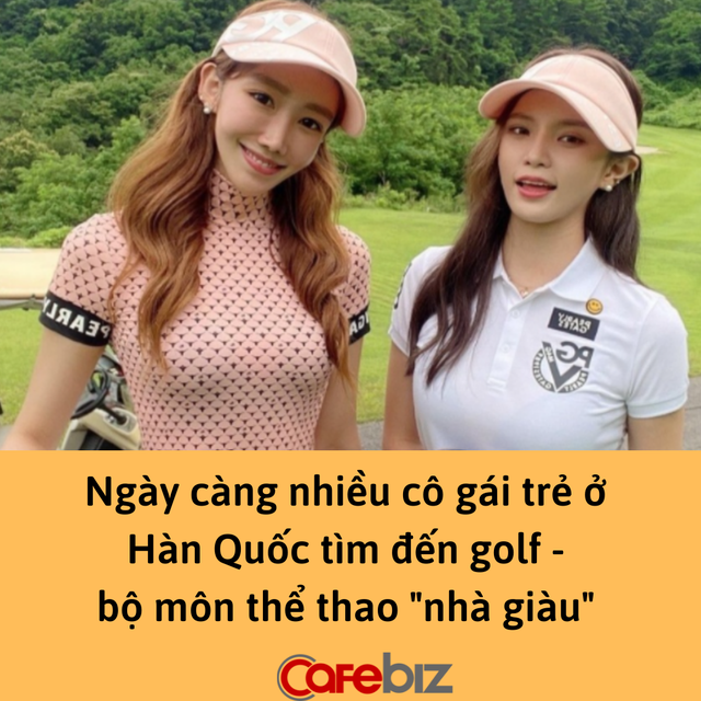 Xuất phát là môn thể thao của giới doanh nhân, tại sao sân golf bây giờ ‘nhan nhản’ các cô gái trẻ đẹp? - Ảnh 1.
