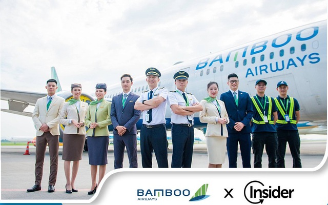 Bamboo Airways - một trong những khách hàng quan trọng của Insider ở thị trường Việt Nam.