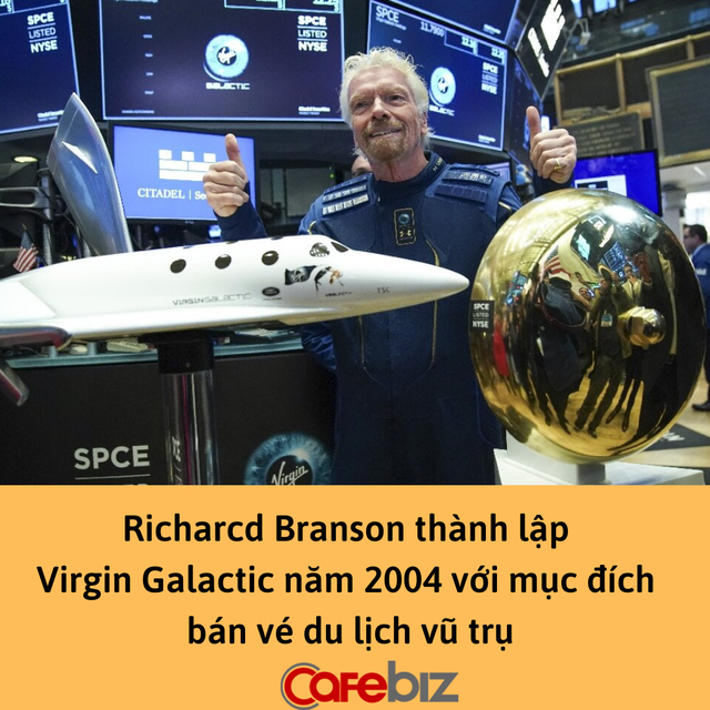 Giấc mơ vũ trụ của Richard Branson: Cướp ‘spotlight’ của Jeff Bezos,  là tỷ phú đầu tiên bay vào không gian trên con tàu của chính mình - Ảnh 1.