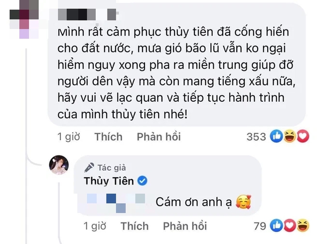  Thuỷ Tiên có phản ứng đầu tiên sau khi bà Phương Hằng bị tạm giam, liên quan đến chi tiết trong chuyến đi từ thiện  - Ảnh 1.