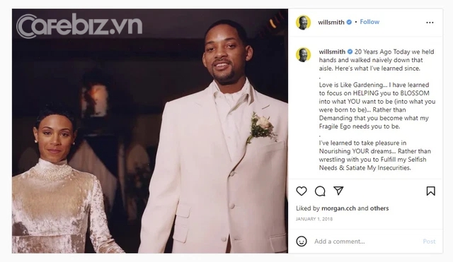 Will Smith's wife's flattery reaches 1 million likes any girl wants to hear - Photo 1.