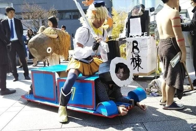   The Japanese graduation ceremony allows students to transform into anything, the results are breathtaking - Photo 6.