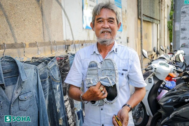 Người đàn ông hành nghề xé quần jeans suốt 30 năm, người nổi tiếng kéo đến ầm ầm - Ảnh 4.