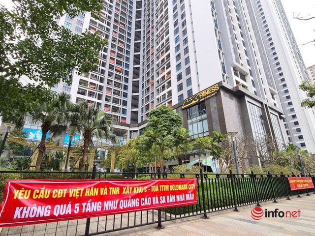 Cư dân Goldmark City ‘tố’ chủ đầu tư Việt Hân-TNR lừa dối, điều chỉnh dự án 5 tầng thành 40 tầng - Ảnh 1.
