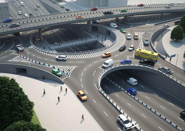  Ảnh, clip: Cận cảnh nút giao thông hơn 723 tỷ sắp được hoàn thành tại Đà Nẵng, gây ấn tượng với đường hầm lộ thiên cực độc đáo - Ảnh 23.